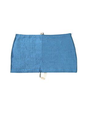 Mars the Label Acacia Satin Mini Skirt in Royal Blue
